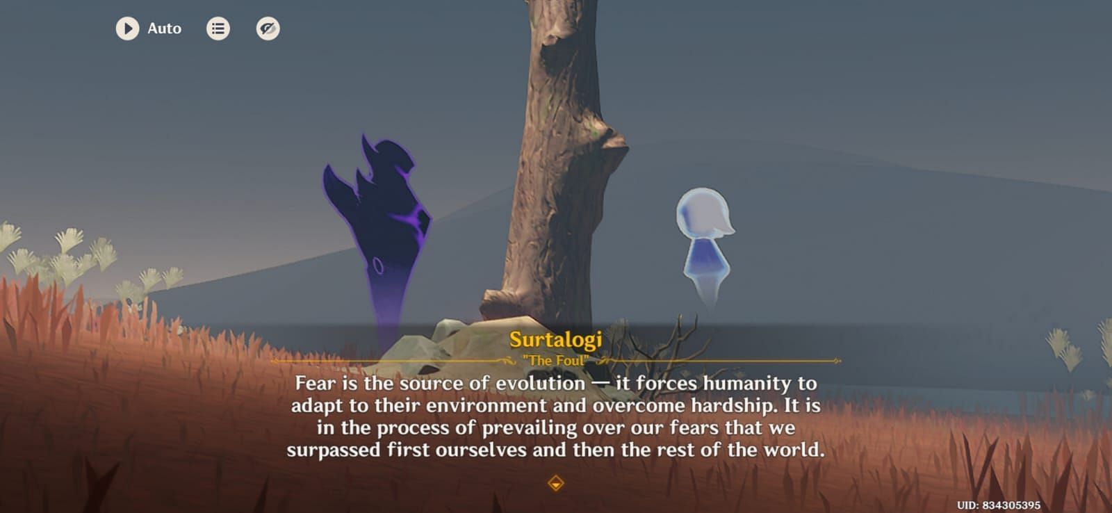 Skirk’s story quest reveals Surtalogi’s role in shaping her strength (Image via HoYoverse)